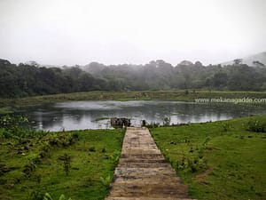Kala Bhairaveshwara Temple Pond Scenery